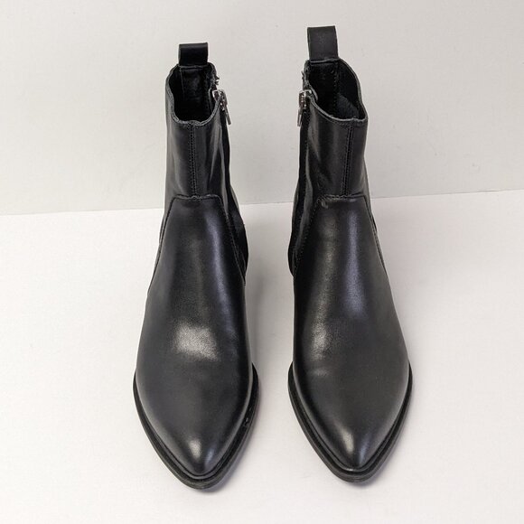 Dolce Vita Bryson Ankle Boots, Black Leather, Women's 8 - Picture 3 of 7